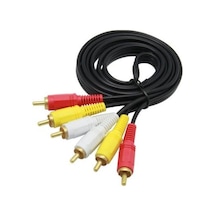 3Rca Kablo 1.5M 150Cm Tv Kablosu