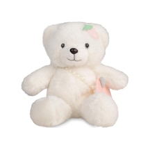 Can Oyuncak 30 Cm Ayı Çantalı Beyaz - Standart
