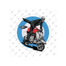 Vsp48 Scooter Suren Zombi Sticker
