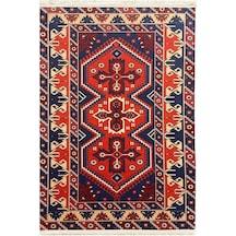 Prizma Halı Vintage Kilim V-6508 Çok Renkli