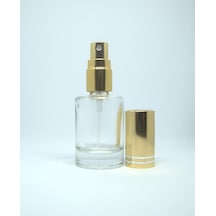 Boş Parfüm ve Kolonya Şişesi 12 ML 10 Adet Boş Metal Sarı Sprey