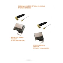 868mhz Ask/ook Rf Alıcı Verici Seti Ntxrx04cfscs8-set