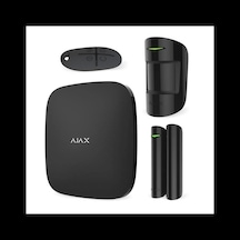 Ajax Starterkit, Kablosuz, Alarm Kiti, Siyah