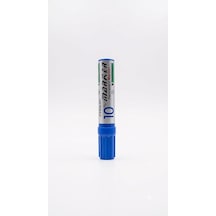 Fenlot Jumbo Permanent Marker Kalem Seti 6'lı 4 Siyah, 2 Mavi - 10 Mm Geniş Kesik Uçlu Kalıcı Markör Kalem