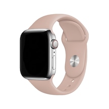 E2m Classıc Apple Uyumlu  Watch Sılıkon Kordon 42-44-45-49mm Pudra