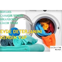 Boraks 2 Kg Borax Evde Doğal Deterjan Yapmak İçin