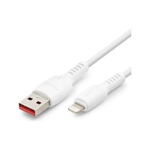 Profesyonel Lightning Şarj Ve Data Kablosu 1 Metre 20w Beyaz