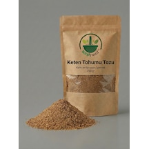 İxirciyusuf Keten Tohumu Tozu Öğütülmüş Keten Tohumu Flaxseed Powder Ground Flaxseed Linum Usitatissimum Doğal 250 G