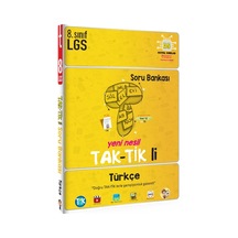 Tonguç 8.Sınıf Türkçe Taktikli Soru Bankası Test Kitap Kitabı