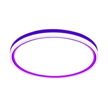 Akıllı Plafonyer Akıllı Tavan Lambası Yuvarlak Uzaktan Kumanda Çok Renkli