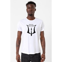Percy Jackson And The Olympians Beyaz Erkek Bisikletyaka Tshirt Çok Renkli