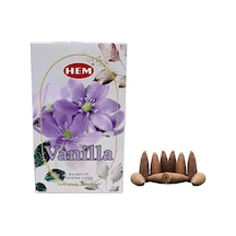 Vanilla Back Flow Konik Tütsü 10'lu.