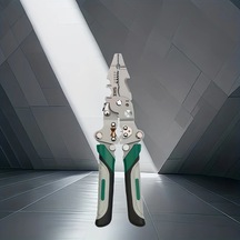 Gateesat Katlanır Çok Amaçlı Metal Tel Soyucu - Kesme Kıstırma Kaymaz Tutuş