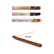 Northcity 3 Paket 20 Çubuklu Tütsü Musk - Clove - Strawberry - Kayık Hediyeli