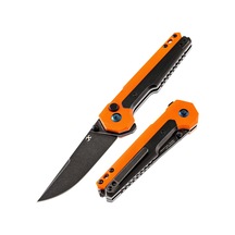 Kansept Edc Tac Turuncu G10 + Titanyum Sap Cpm-s35vn Çelik Kamp Çakı K2009a7