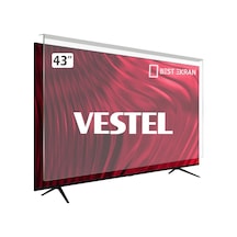 Vestel Uyumlu 43FD7500 TV EKRAN KORUYUCU - 43" inç 108 Ekran Koru