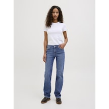Jack & Jones Kadin Slim Straight Jean - Nice - 12275469 Medium Blue Denim