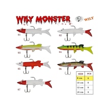 Wily Monster Turna Silikon 8 Cm 7.5 Gr (416524986)