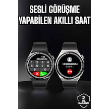 Akıllı Saat Nabız Sensörlü Bildirim Görebilen Spor Modları Gps Takibi