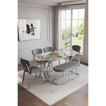 Beyaz Mermer Gümüş