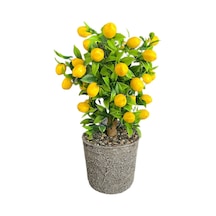 Rüzgar Yapay Çicekcilik Limon Ağacı Sari