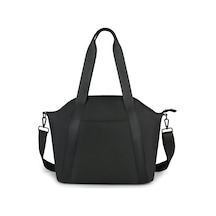 Bebek Bezi Çantası - Su Geçirmez Saklama Çantası - Bebek Arabası Bebek Çantası - Bebek Seyahat Düzenleyici - Yalıtımlı Pu Deri Bebek Bezi Çantası - Siyah Diğer