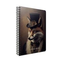 Gıpta Supreme Notes Spiralli Sert Kapak Defter 17x24 120 Yp Çizgili Çok Renkli