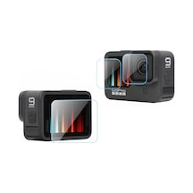 Gopro Hero 9/10 Tamperli 3 Parça Kırılmaz Ekran Koruyucu