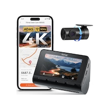 Starvıs'li 70mai 4k Araç Kamerası Ön Ve Arka, Dahili 5ghz Wifi Ve Gps Araç Kamerası, Süper Gece Görüşü, Adas, 3'' Ips Ekran, 24h Park Modu, Zaman Ayarlı...-122107