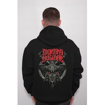 Monday Holidie Holiday Satanist Sweatshirt Unisex Kapüşonlu Hoodie 001