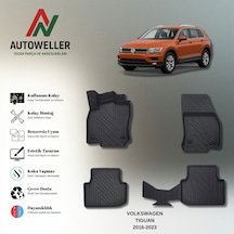 Volkswagen Tiguan 2016-2023 Uyumlu Havuzlu Oto Paspas