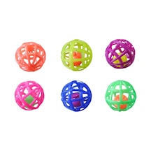 Kardelen Kedi Topu Kafesli 3 No 4 CM 6 Adet
