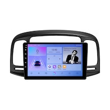 Hyundai Accent Era Android Siyah Multimedya 2006-2012 Carplay Android Auto Navigasyon 4gb Ram 64gb 9"