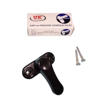 Koyu Kahve Pencere Çocuk Ve Emniyet Kilidi Metal Çek Çevir