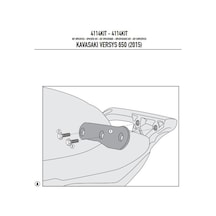 Givi 4114Kıt Kawasakı Versys 650 15-21 Yan Çanta Taşıyıcı Bağla N11.2872