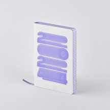 Nuuna Weekly Diary S 2024 Eclectic Planlayıcı Noktalı Defter Çok Renkli