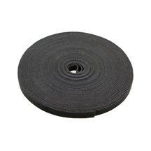 Sabit Teyp Kablosu Kravat Çift Side Naylon Güç Tel Yönetimi 3/4inch 1 Rulo Kanca 25 Yarda, Stil 1