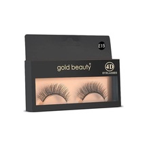 Gold Beauty E15 4D Doğal İpek Takma Kirpik