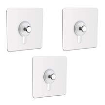 Yapışkanlı Hanger Banyo Mutfak Eşya Vb.askılık Al4465 3 Adet Şeffaf