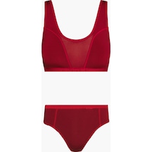 Calvin Klein Underwear Gıft Set Kadın Kırmızı Bralet Set