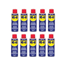 10 adet Wd 40 Çok Amaçlı Pas Sökücü,Yağlayıcı 200 ml