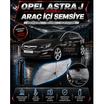 Opel Astra J Araç Ön Cam Güneşliği Katlanabilir Şemsiye Oto Güneşlik Uv Korumalı Gölgelik Araba Oto Şemsiyesi