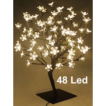 Greentech Dekoratif Kiraz Ağacı Masaüstü Usb Led Lamba / Gt-cl16 Siyah