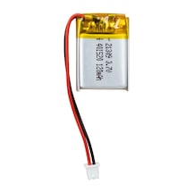 Powermaster 3.7 Volt 120 Mah Lityum Polimer Şarjlı Pil 4x15x20 Mm Akıllı Saat Kulaklık Pili