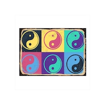 Bedeko Ying Yang Felsefesi Mdf Poster 25 Cm X 35 Cm