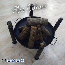 Ozystove Ateş Çukuru Bahçe Şömine 100 Cm