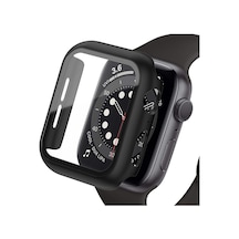 Lvsqvr Newface Apple Uyumlu Watch Ultra 49mm Camlı Kasa Ekran Koruyucu - Siyah