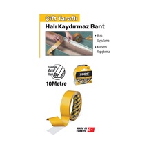 Çift Taraflı Halı Kaydırmaz Bant 48 Mm X 10 Metre 2276