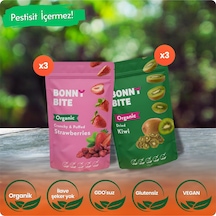 Organik Çıtır Çilek & Kurutulmuş Kivi 6'lı Paketi Diğer