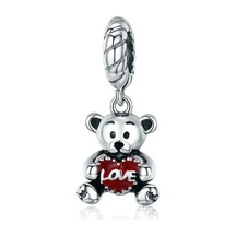 Fubena Love Yastıklı Ayıcık Sallantılı Charm